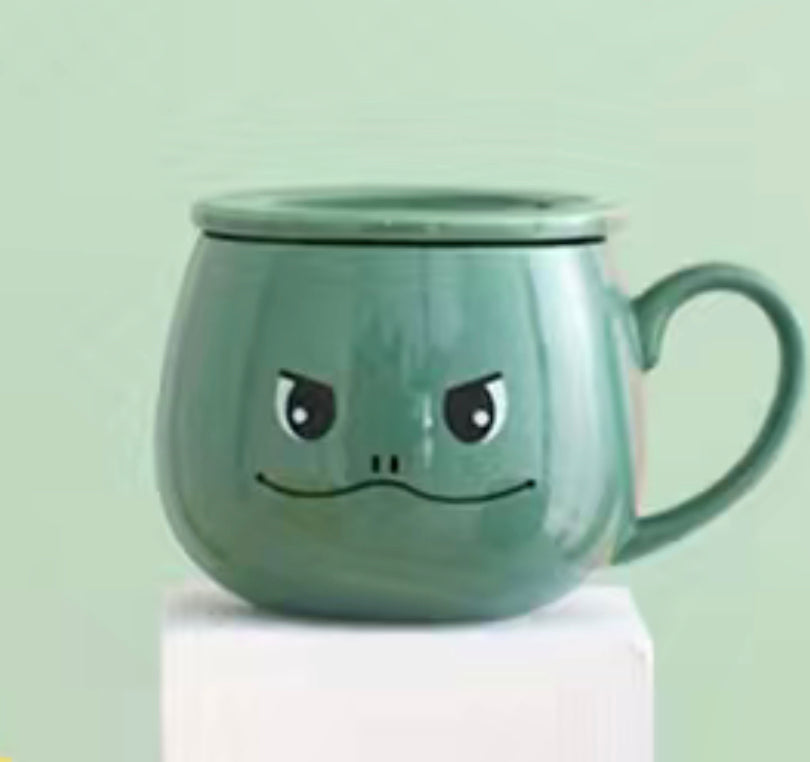 Cute Cartoon Expression Ceramic cup